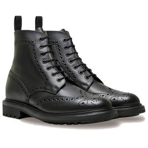 Sanders Oxford in black leather - Bradshaw & Lloyd